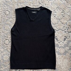 Mexx Men's Black V-Neck Sweater Vest